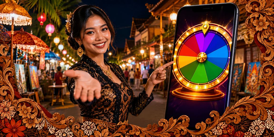 Suasana malam pasar malam Vietnam yang meriah dengan permainan lucky draw